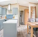Pemberton Langton holiday home for sale at Arrow Bank Country Holiday Park, Herefordshire - kitchen dining area photo