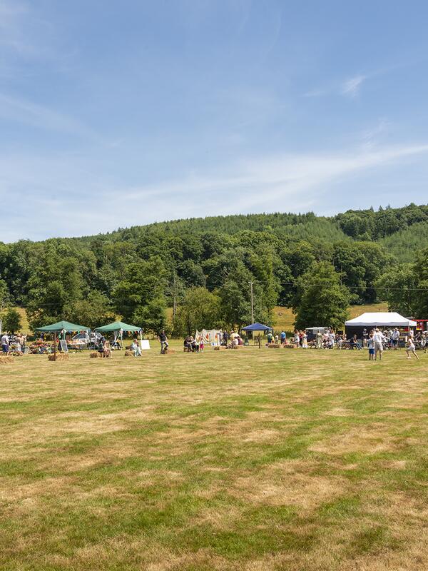 The local area around Arrow Bank Herefordshire photo