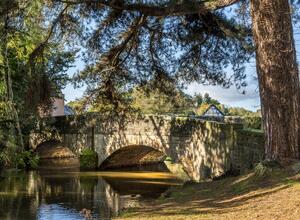 Beautiful, picturesque Eardisland village photo