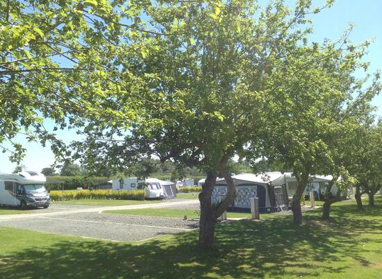 5 star touring caravan site Herefordshire