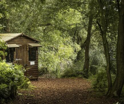 Nature hide at Pearl Lake