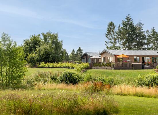 5 star holiday lodge ownership at Arrow Bank Herefordshire