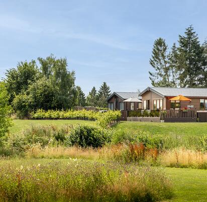 5 star holiday lodge ownership at Arrow Bank Herefordshire
