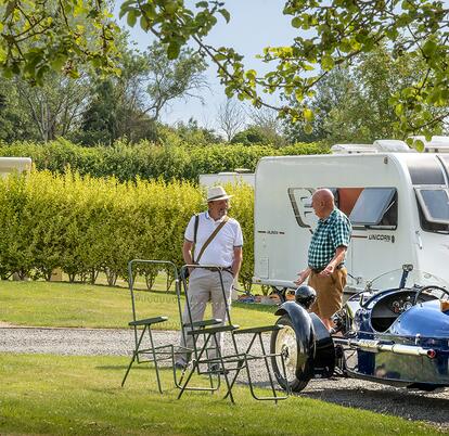 5 star touring site at Arrow Bank Herefordshire