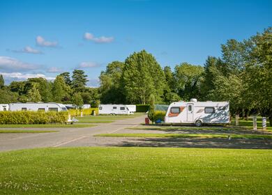 Premier touring pitches at Arrow Bank photo