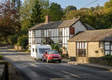 Riverside Inn, Aymestrey. Award winning dining and service