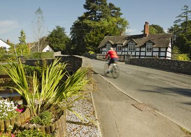 Eardisland village in Herefordshire