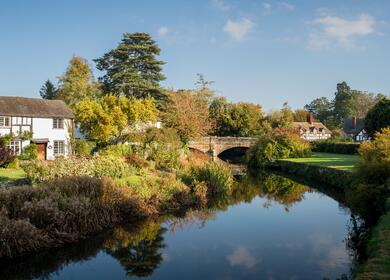 The stunning black and white village trail - Eardisland.