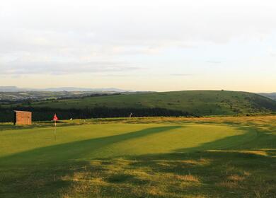 Kington Bradnor Hill golf course photo