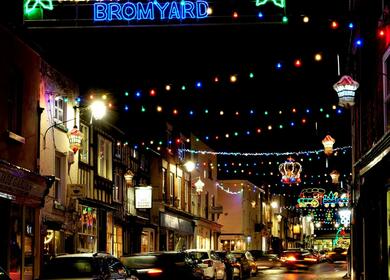 Bromyard Christmas lights