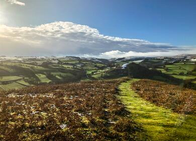 Hergest Ridge along the Offa’s Dyke Path