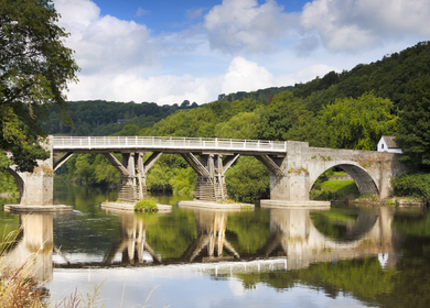 Wye Valley Walk at Whitney on Wye photo