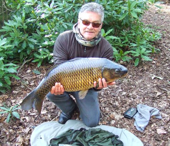 Caravan site with fishing lake - photo