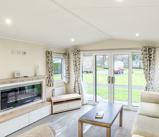 BK Sherborne holiday home for sale on 5 star holiday park in herefordshire - lounge photo