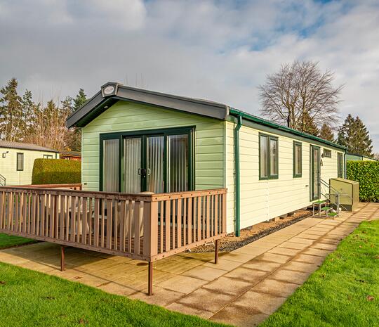 Atlas Ovation Lodge for sale on 5 star caravan park