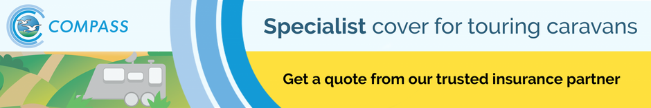Get a quote for your touring caravan with Compass Insurance Image for Compass Insurance quote