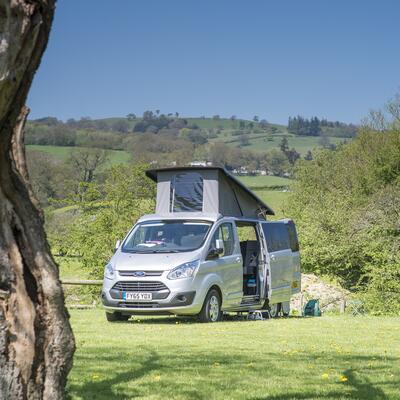 5 star touring caravan site Herefordshire and Wales