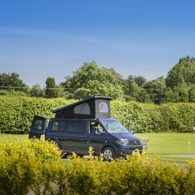 quiet 5 star touring site at Arrow Bank Herefordshire