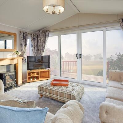willerby dorchester for sale at discover parks, pet friendly holiday park, living area photo