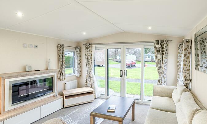BK Sherborne holiday home for sale on 5 star holiday park in herefordshire - lounge photo