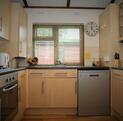 Self catering lodges fully fitted and equipped kitchens