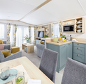 ABI Roecliffe caravan holiday home for sale at Discover Parks living area photo