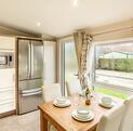 BK Sherborne for sale on 5 star caravan park in Herefordshire - kitchen / dining photo