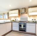 BK Sherborne for sale on 5 star caravan park in Herefordshire - kitchen photo