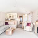 Willerby Aspen holiday home for sale at Discover Parks - living area photo