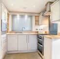 ABI Clarendon for sale at Arrow Bank 5 star holiday park with fishing. Kitchen photo