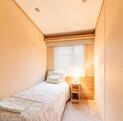 Pemberton Serena caravan holiday home for sale on 5 star caravan park. Second bedroom photo