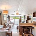 Pemberton Rivington for sale at Arrow Bank 5 star caravan park, Herefordshire - living area photo