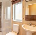 Pemberton Rivington for sale at Arrow Bank 5 star caravan park, Herefordshire - family shower room photo